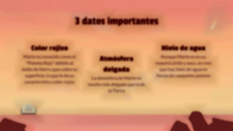 Plantilla de presentación Viaje a Marte