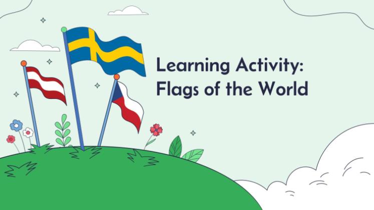 Flags of the World presentation template 