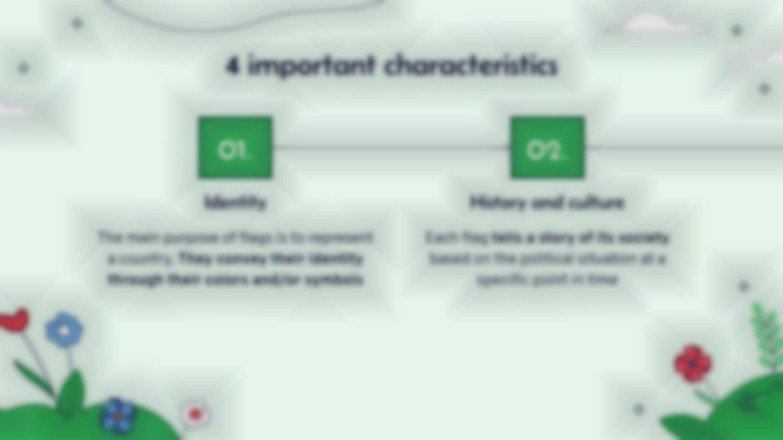 Flags of the World presentation template 