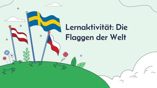 Flaggen der Welt Präsentationsvorlage