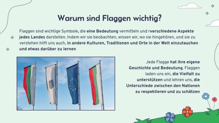 Flaggen der Welt Präsentationsvorlage