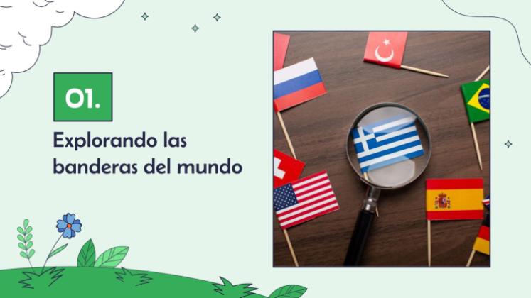 Plantilla de presentación Banderas del mundo
