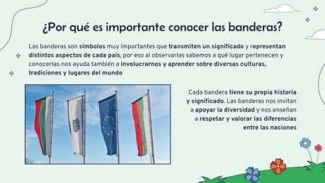 Plantilla de presentación Banderas del mundo