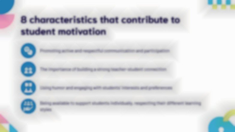 Strategien zur Motivation von Schülern und zur Förderung des Lernens Präsentationsvorlage