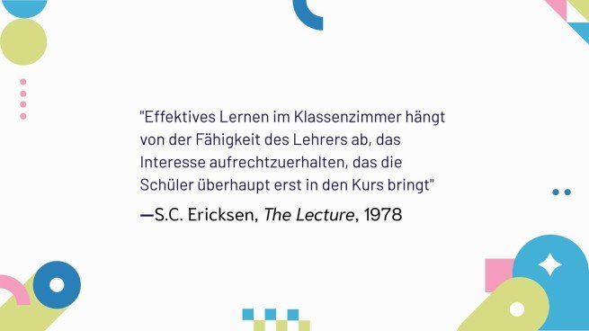 Strategien zur Motivation von Schülern und zur Förderung des Lernens Präsentationsvorlage