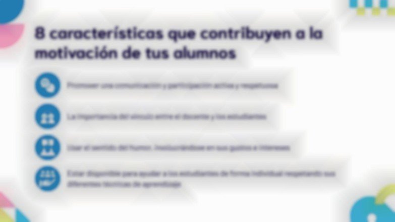 Plantilla de presentación Estrategias para motivar a los estudiantes y fomentar el aprendizaje