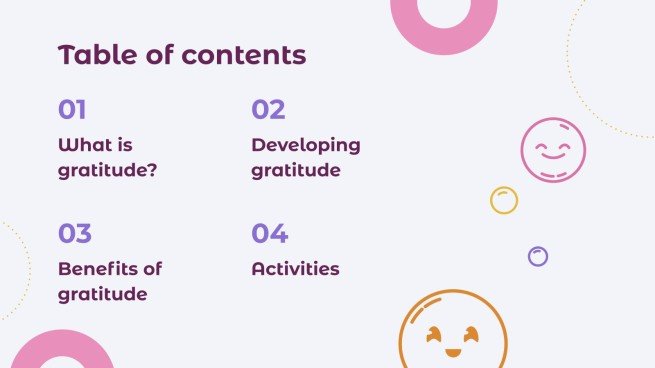 Gratitude : comment apprendre à la favoriser ? Modèles de présentation