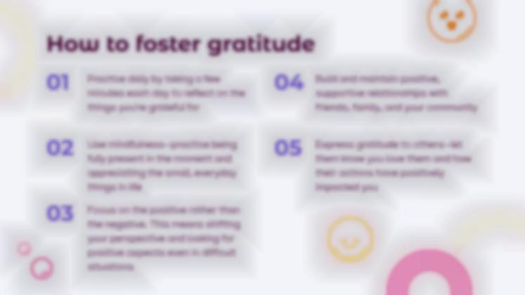 Gratitude : comment apprendre à la favoriser ? Modèles de présentation