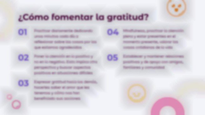 Plantilla de presentación Gratitud: ¿cómo aprender a fomentarla?