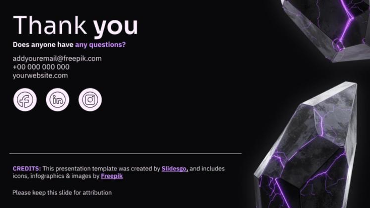 Modelo de apresentação Campanha de criptomoeda