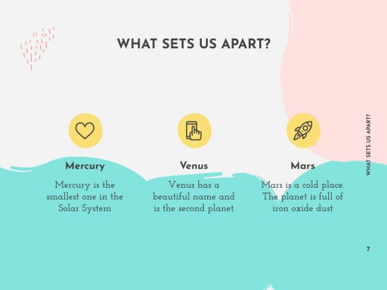 멤피스 마케팅 플랜 프레젠테이션 템플릿