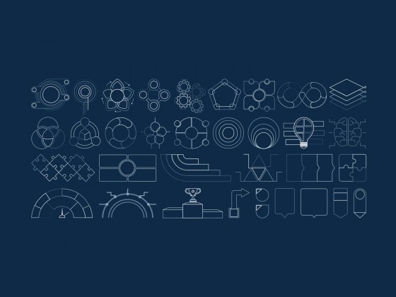 멤피스 마케팅 플랜 프레젠테이션 템플릿