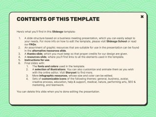 Little Pop-Up Windows Meeting presentation template 