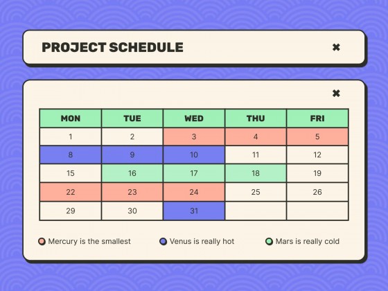 Little Pop-Up Windows Meeting presentation template 