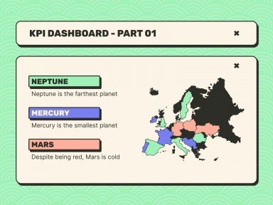 Little Pop-Up Windows Meeting presentation template 