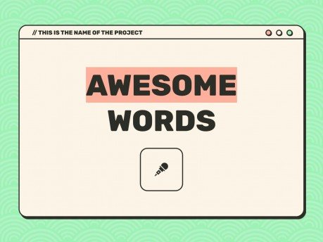 Little Pop-Up Windows Meeting presentation template 