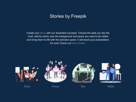 Little Pop-Up Windows Meeting presentation template 