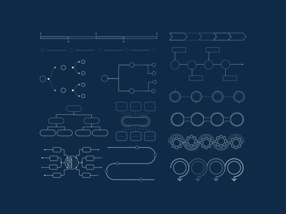 Little Pop-Up Windows Meeting presentation template 