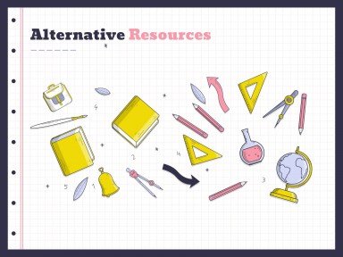 Planificateurs avec des gommes pour le lycée Modèles de présentation