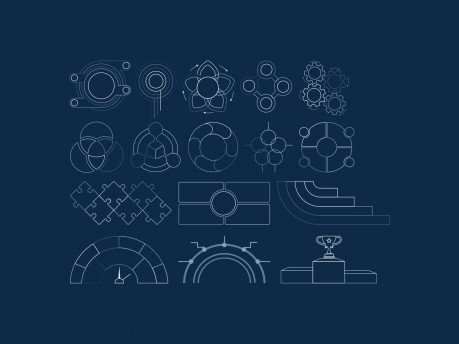 Planificateurs avec des gommes pour le lycée Modèles de présentation