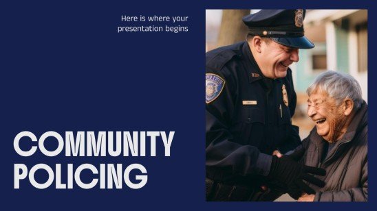 Gemeindepolizei Präsentationsvorlage