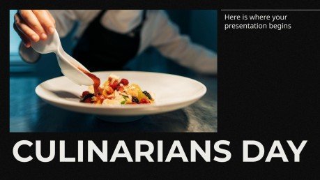 Tag der Kulinariker Präsentationsvorlage
