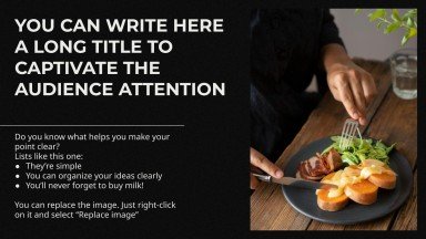 Tag der Kulinariker Präsentationsvorlage