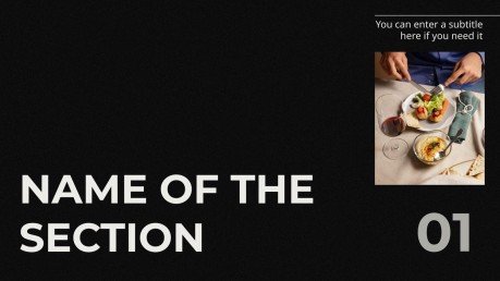 Tag der Kulinariker Präsentationsvorlage