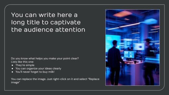 Future Technology presentation template 