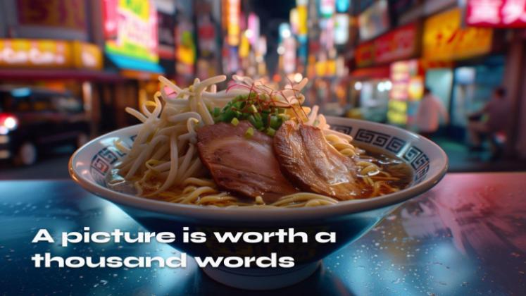 Asiatisches Streetfood Präsentationsvorlage