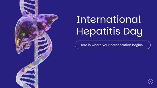 Modelo de apresentação Dia Internacional da Hepatite