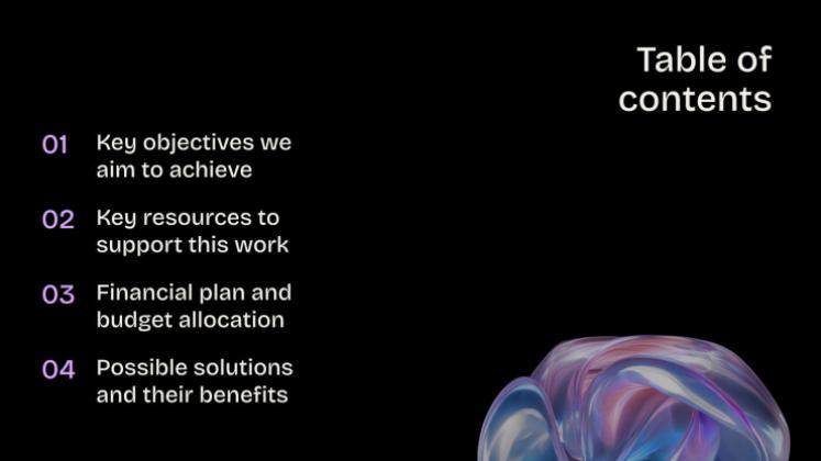 경쟁사 분석 프레젠테이션 템플릿