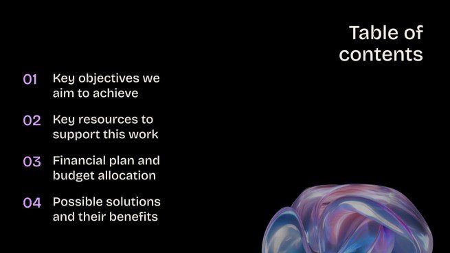 경쟁사 분석 프레젠테이션 템플릿