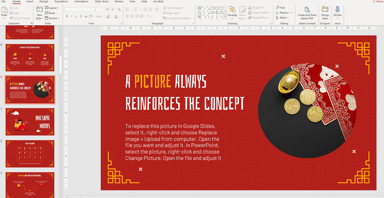 how to edit powerpoint templates