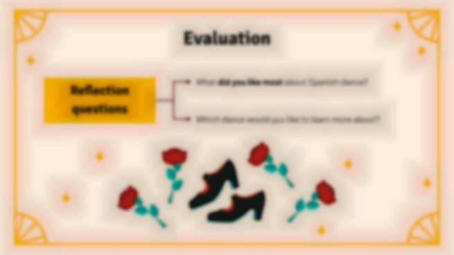 Situation d'apprentissage : Danses espagnoles Modèles de présentation