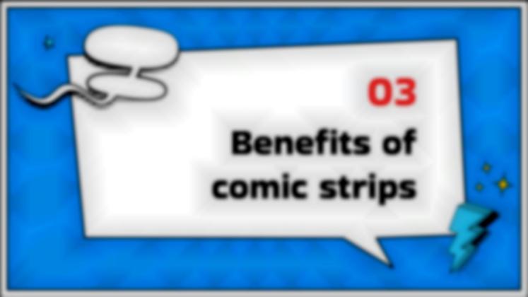 코믹 스트립 프레젠테이션 템플릿