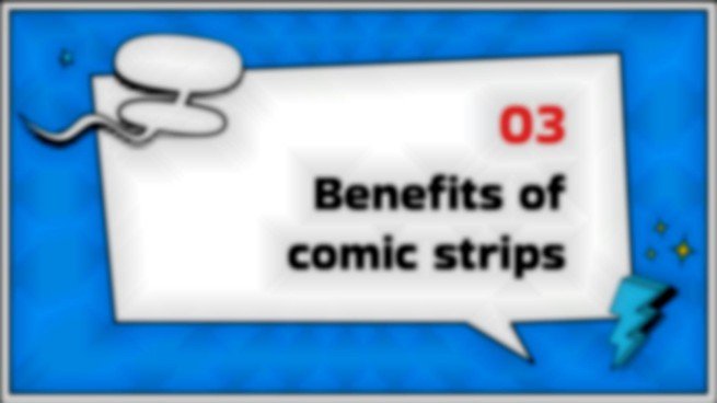 코믹 스트립 프레젠테이션 템플릿