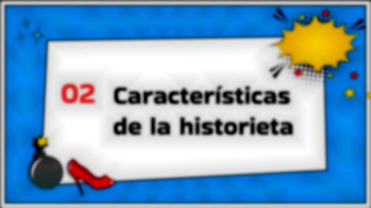 Plantilla de presentación La historieta