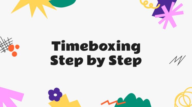 Timeboxing Step by Step presentation template 