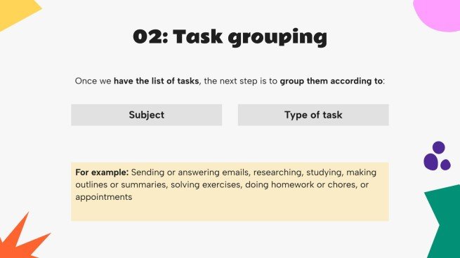 Timeboxing Step by Step presentation template 