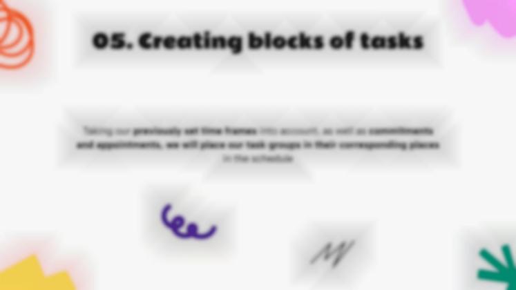 Timeboxing Step by Step presentation template 