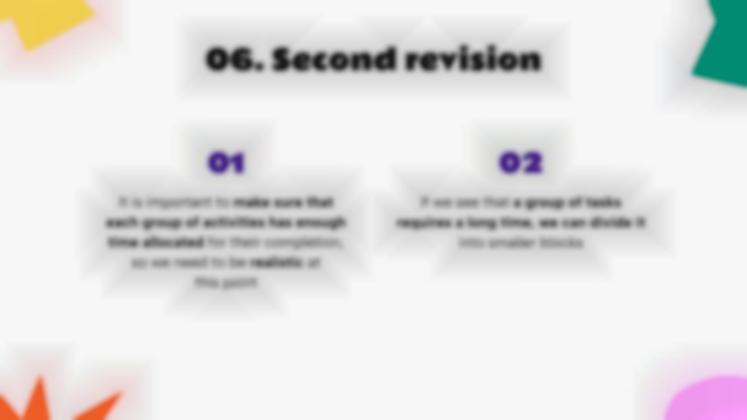 Timeboxing Step by Step presentation template 