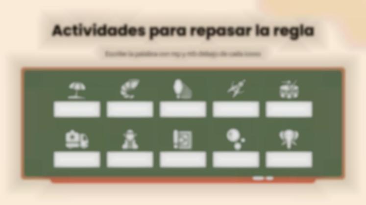 Plantilla de presentación Ortografía mp y mb