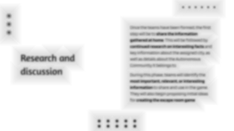 스페인 도시: 방탈출 활동 프레젠테이션 템플릿