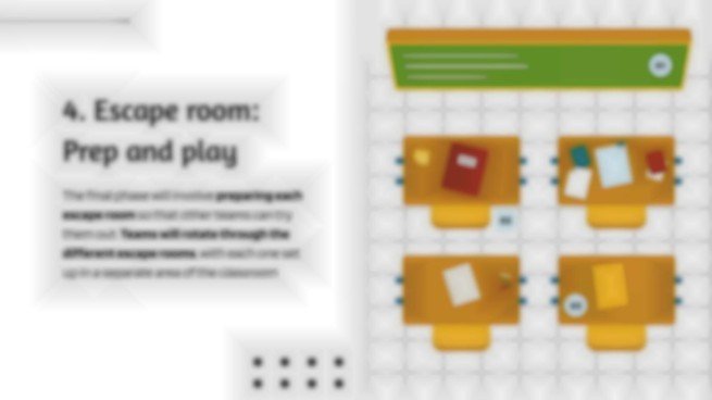 스페인 도시: 방탈출 활동 프레젠테이션 템플릿