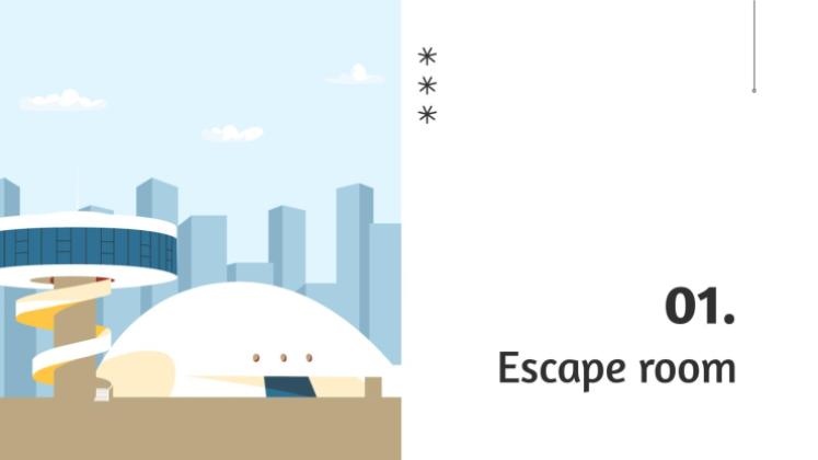 Plantilla de presentación Ciudades de España: Actividad de Escape Room