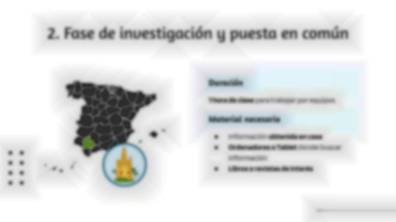 Plantilla de presentación Ciudades de España: Actividad de Escape Room