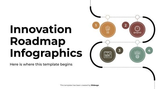 Innovation Roadmap Infographics presentation template 