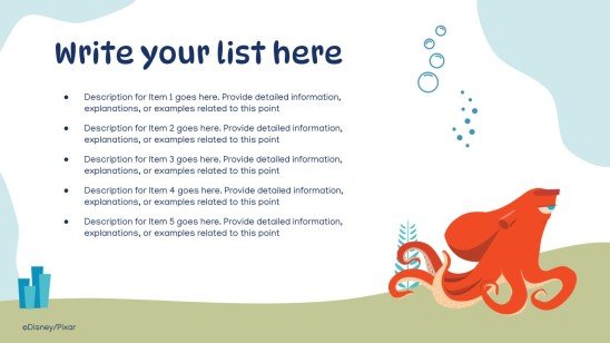 Findet Nemo Präsentationsvorlage