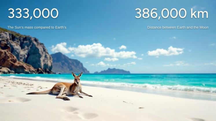 L'Australie à travers la nature Modèles de présentation
